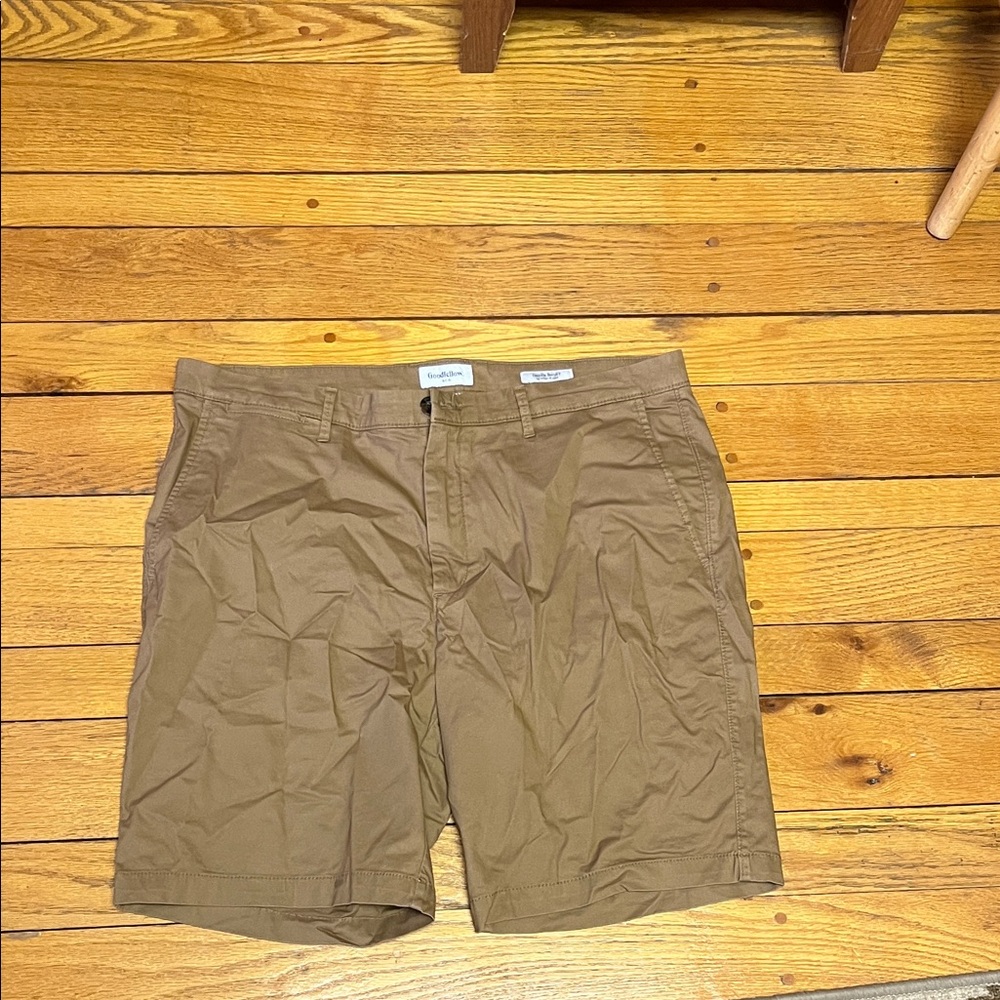 Goodfellow & Co Tan Flat Front Shorts